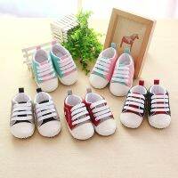 COD DSFERTGRYER Fashion Casual Seam Canvas Soft Non-slip Canvas Newborn Baby Anti-skid Canvas Sneakers Shoes Prewalkers