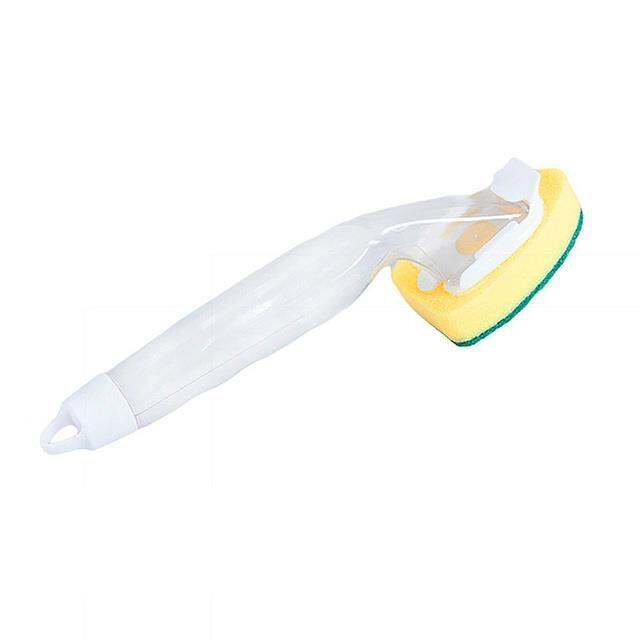 replaceable-cleaning-brush-with-refill-liquid-handle-scouring-pad-sponge-brush-dispenser-dish-scrubber-home-washing-tool