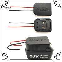 UBEWLB แบตเตอรี่ลิเธียมไอออนพลาสติก18V พร้อมสาย14AWG อะแดปเตอร์ DIY ล้อไฟฟ้าแผงวงจรหัวต่อขายึดอแดปเตอร์สายเคเบิลอิเล็กทรอนิกส์แบบ DIY