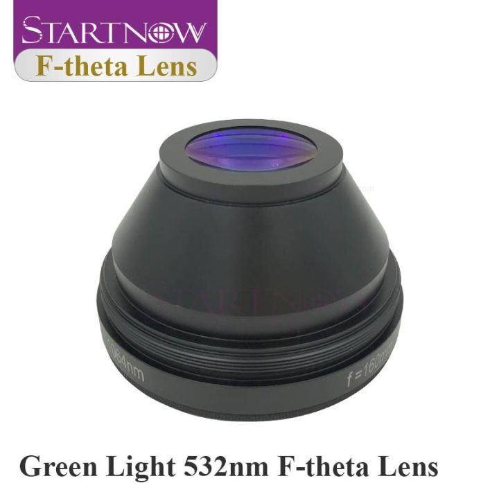 startnow-f-theta-scan-lens-532nm-green-light-laser-marking-machine-galvo-system-m85-thread-scan-field-70x70mm-optical-scan-lens