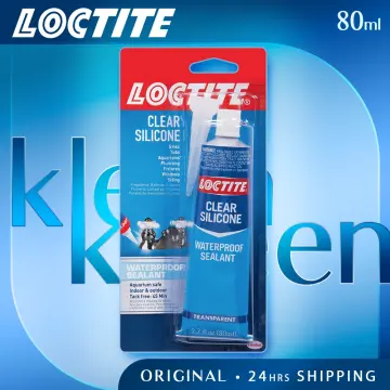 Loctite Clear Silicone Transparent Waterproof Sealant