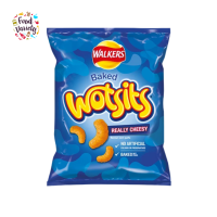 [Best Before 30-Aug-2023]Walkers Wotsits Really Cheesy 36g วอล์คเกอร์ส วอทซิท เลลลี่ ชีส 36กรัม