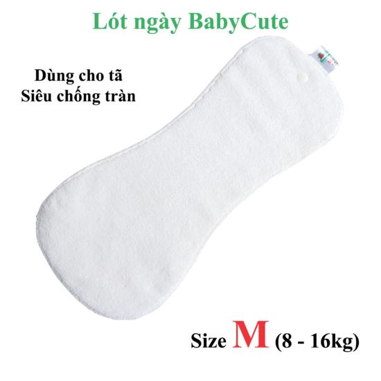 Lót tã vải ngày babycute m 8-16kg - ảnh sản phẩm 1