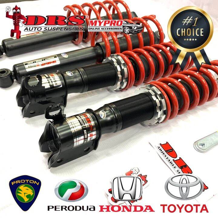DRS Suspension adjustable Absorber myvi iswara saga flx blm perdana