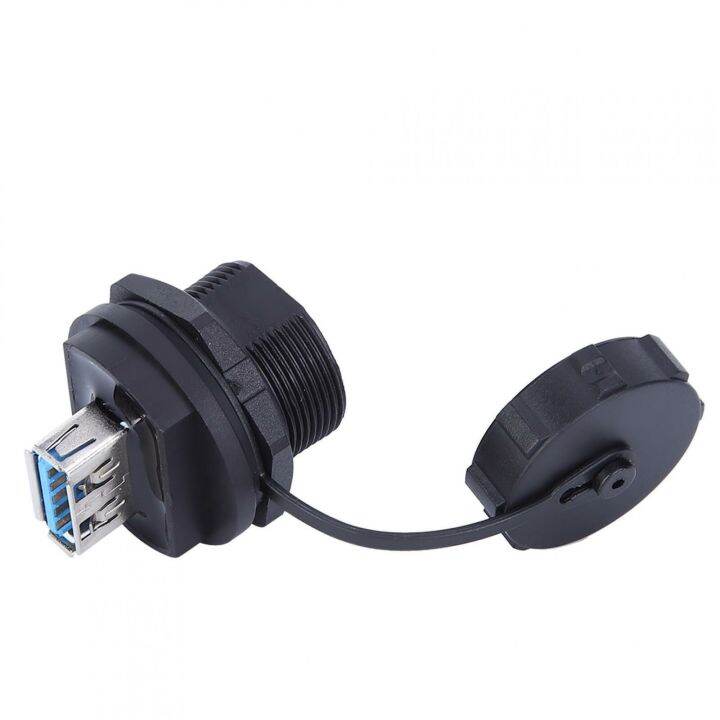 USB 3.0 Female Socket Plug Panel Mount Adapter Directly Waterproof