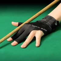 Billiard Three Finger Gloves Elasticity Snooker Non Slip Breathable Left Hand Billiards Gloves Billiard Amateur Training Gloves