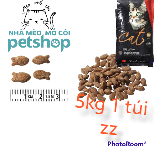 Thức ăn hạt mèo cateyes túi zip 5kg - ảnh sản phẩm 1