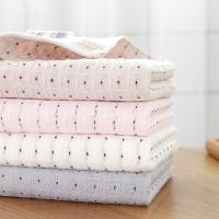 34x75cm Honeycomb Tarpaulin Fabric Breathable Absorbent Cotton Bathroom Washcloth Soft Hand Towel For Adult