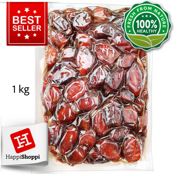 1 kg Natural Dates Fruits for Sale Preserved Pressed Vacuum Sealed Not