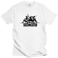 Fashion Japan Anime Soul Eater T Shirt Men 100% Cotton Stylish T-shirt Short Sleeved Manga Shinigami Tee Slim Fit Clothing XS-6XL