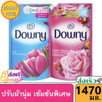 ( ส่งฟรี ) (หัวล็อค) Downy ดาวน์นี่ น้ำยาปรับผ้านุ่ม สูตรเข้มข้น 500 / 560 มล. / 1.2 / 2.10 ลิตร ซันไรส์ เฟรช Concentrated Softener Sunrise Fresh Blossom Sport Indoor