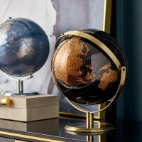 Home Decor Accessories Retro World Globe Modern Learning World Map Globe Kids Study Desk Decor Globe Geography Kids Education