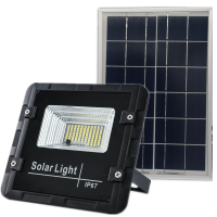 60W Solar lights ไฟสปอตไลท์ แสงสีขาว กันน้ำ ไฟ Solar Cell ใช้พลังงานแสงอาทิตย์ โซลาเซลล์ Outdoor Waterproof Remote Control Ligh