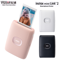 เครื่องพิมพ์ Fujifilm Instax Mini Link 2ของแท้เครื่องพิมพ์ต่อกับสมาร์ทโฟนสีขาว/ชมพู/ฟ้าพร้อมฟิล์มฟูจิ Instax Mini