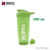 VAF แก้วเชค (สปอตสินค้า)Musclefoodshop Shaker แก้ว Shaker สีเขียว ขนาด 700 มิลลิลิตร แก้วชงเวย์ แก้วเวย์  แก้วชงโปรตีน