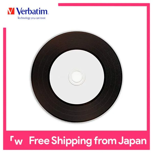 Verbatim Verbatim CD-R for Music, Record Design, 80 minutes, 30 discs White Printable Phono-R ...