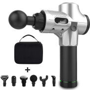 HCM 100% CHÍNH HÃNG  MÁY MASSAGE FASCIAL GUN 8 đầu massage sử dụng cho