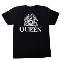 ROUND คอลูกเรือJ5ee ผ้า เสื้อวง Queen T-Shirt Rock เสื้อยืดวงร็อค Queen-4XL  1Y78
