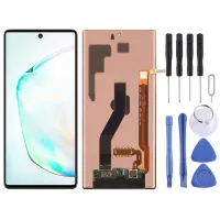 IPartsBuy Mall】หน้าจอ LCD ไดนามิก AMOLED แบบไดนามิกดั้งเดิมสำหรับ Galaxy Note 10 + พร้อม Digitizer ประกอบเต็มตัวเครื่อง (สีดำ)