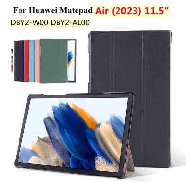MatePad Air (2023) 11.5 DBY2-W00 DBY2-AL00 Ultra Thin Tablet Leather Flip Shockproof Magnetic Fold Support