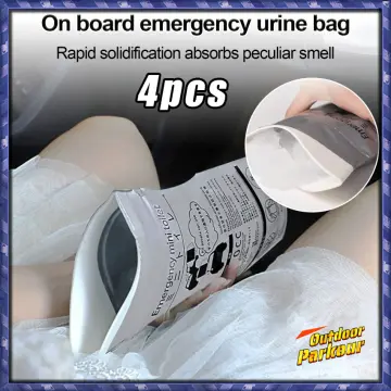 Urine Bag Portable Urine Bags Camping Urinal Bag 700ML 5 Pcs Vomit Bag  Portable Travel Must Haves For Men Women Kids Patient