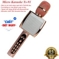 Mic Hát Karaoke Bluetooth Không Dây WS858, Micro SD Ys-91 thumbnail