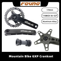 FOVNO จักรยานเสือภูเขาจักรยานหมุน GXP เพื่อ104BCD 34-52ครั้ง Crankset อลูมิเนียม MTB ForSHIMANO ForSRAM ชิ้นส่วน