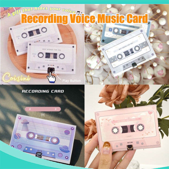 1Pcs Recording Voice Music Card Aniversary Birthday Gift Boyfriend Girlfriend Valentine's Day ...