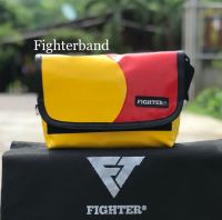 Fighter กระเป๋าสะพายข้าง(พร้อมส่J)เหลืองแดง