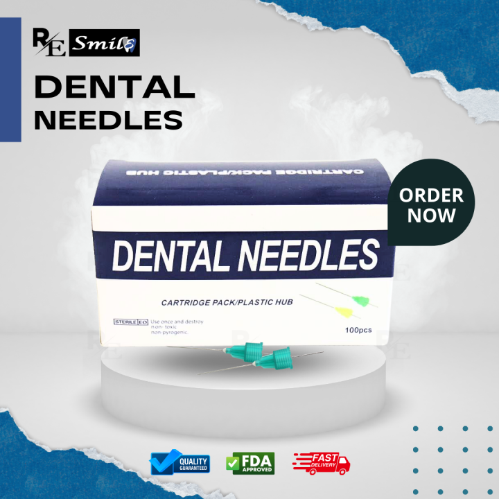Resmile Disposable Dental Needle Short and Long 27G 30G Lazada PH