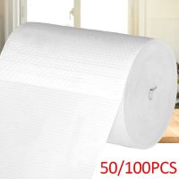 100/50Pcs/Roll Disposable Rags Non-Woven Dishcloths Home Kitchen Roller Cleaning Cloths Lazy Rag Absorbent Towels Cleaner Wipes