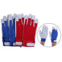 Fashion Products Mechanic Leather Coated Gloves Safety Industrial Working Sport