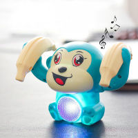 Baby Toys Electric Tumbling Monkey Light Music Puzzle Sound Tipping Monkey Kids Toys Early Educational Toys For Children Gifts