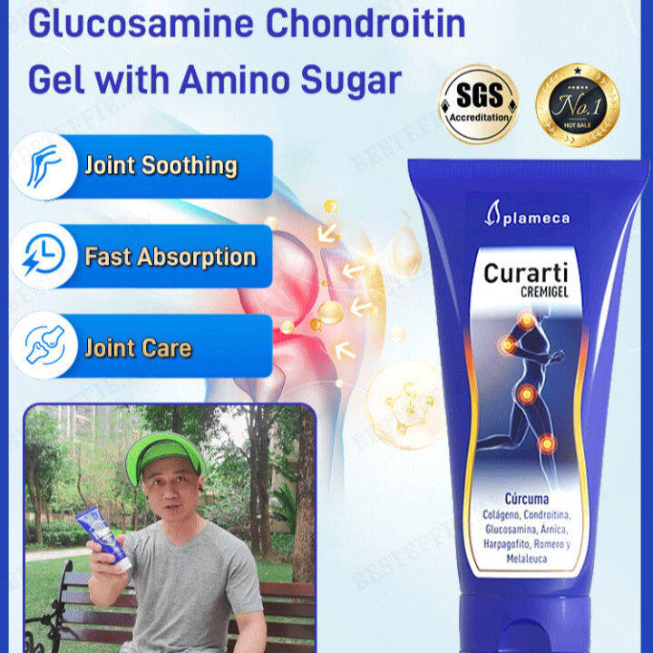 Besteffie Topical Gel with Glucosamine for Joint Massage Therapy Lazada