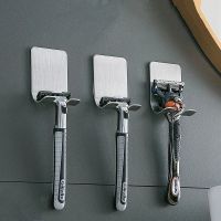 Wall Razor Holder Storage Hook Bathroom Shaving Razor Rack Men Shaver Holder Shelf Hanger Razor Stand Razor Blade Protable Hooks.