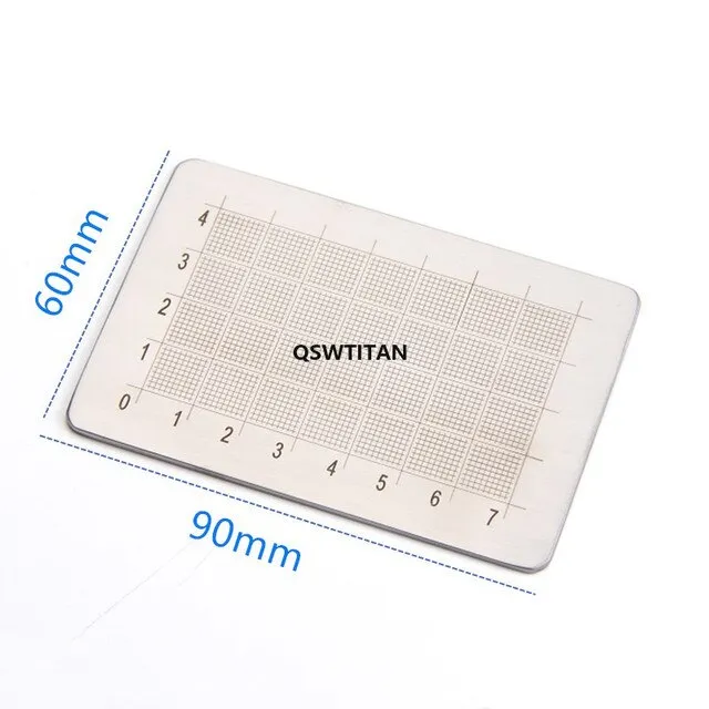 Nose Prosthesis Carving Board Stainless Steel Titanium Nasal Plastic ...