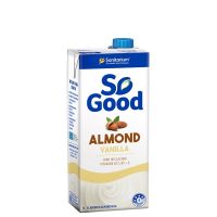 So Good นมอัลมอนด์ รสวานิลลา Almond Milk Vanilla 1 ลิตร (1 กล่องใหญ่)