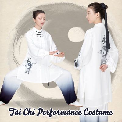 ชุดสูทวูซูกังฟูเครื่องแบบไทชิชุดกังฟูชุดจีนโบราณสำหรับผู้ชายผู้หญิงชุดสูทชุนปีกศิลปะการต่อสู้