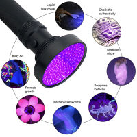 10051 LED Flashlight Black Light AA Battery Waterproof High Quality UV Lamp 395 nm For DogCat Urine Detector Dry Stain Bug