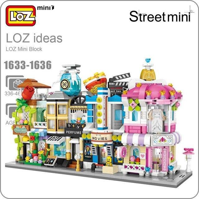 ตัวต่อเลโก้-ชุด-street-mini-โรงภาพยนต์-จำนวน-336-ชิ้น-loz-1635