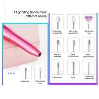 ตะไบเล็บไฟฟ้า USB Electric Nails Drill Kit เครื่องขัดเล็บมือเล็บเท้าสำหรับผู้หญิงและผู้ชาย