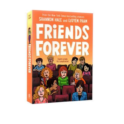 English original friends forever cartoon picture book story book full color hardcover primary and middle school students English extracurricular reading