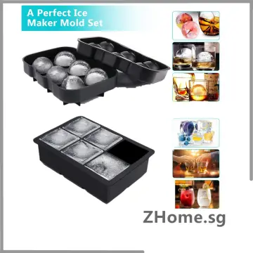 Silicone Ice Maker Ice Cube Tray for Whiskey and Cocktails - China Ice Cube  Mold and Silicone Ice Cube Mold price
