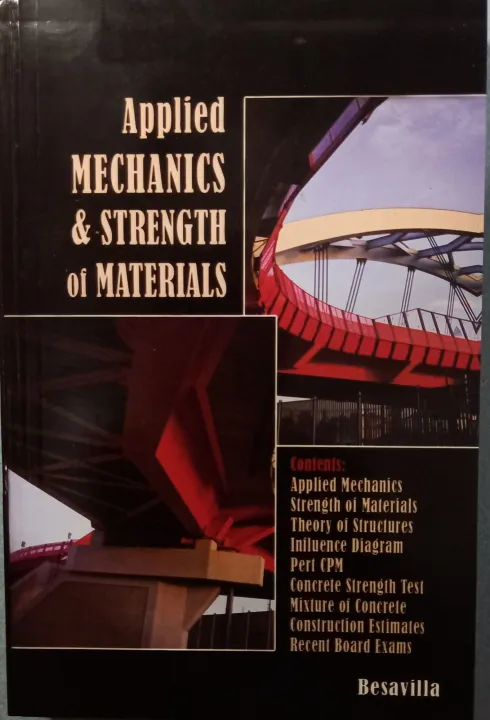 APPLIED MECHANICS &STRENGTH OF MATERIALS | Lazada PH