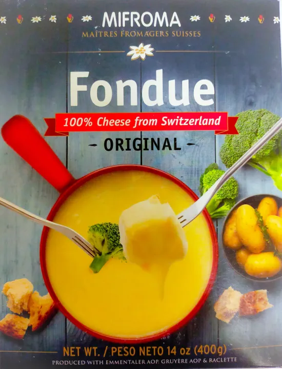 Mifroma Swiss Fondue Original 400gr Lazada.co.th