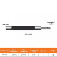 【CW】 120mm 1/4 quot; Shank Bit Holder Extension Change Screwdriver Connection Rod Sleeve