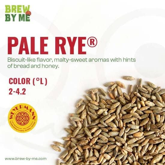 มอลต์ Pale Rye Malt – Weyermann® Malt ทำเบียร์
