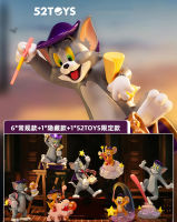 ของแท้ TOMandJERRY Cat and Mouse Fantasy Magic Series Blind Trendy Play อุปกรณ์ต่อพ่วงทำมือขายส่ง