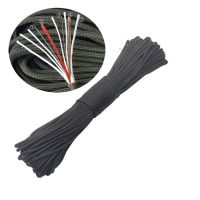 [HOT JJOZZZCXQDOU 575] Paracord De 10 Núcleos De 25 Pies/100 Pies 550 Herramienta De Supervivencia Al Aire Libre Para Acaampar Cuerda De Fuego De PE Línea De Algodón Para Pesca Paracaídas Y Senderismo