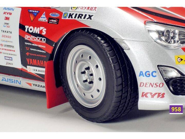 tamiya-24337-1-24แบบจำลองย่อขนาดรถแข่งแรลลี่-trd-86-2013-trd-ชุดสร้างหุ่นประกอบรถยนต์สำหรับ-s-diy